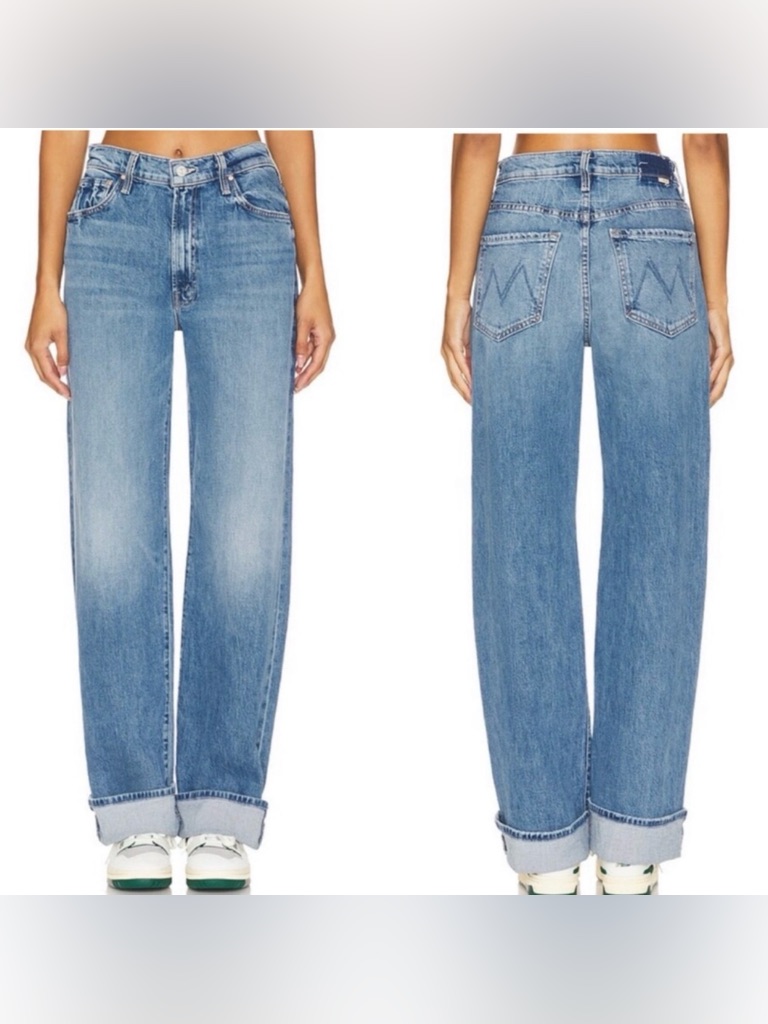 Mother The Dodger Skimp Cuff Music Is The Medium Straight Leg Jean New Size 32